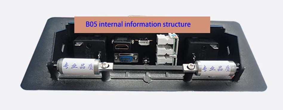 Универсальная настольная розетка/Скрытая/VGA, 3,5 мм аудио, HD HDMI, USB, сеть, RJ45 Информационная розетка/настольная розетка/B05