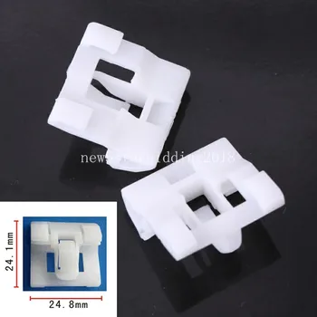 

100pcs /Pack Best Quality White For Honda 91510-SR3-003 for Civic 1992-1995 Window Belt Moulding Clips Retainer
