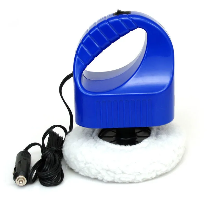 

12V 42W Electric Car Polisher Waxing Polishing Machine Kit Automation Cleaning Car Buffing Car Accessories ABS Plastic Black