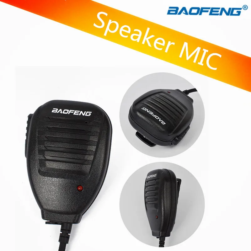 2 шт. портативная рация Baofeng с микрофоном для Kenwood Pofung UV5R UV82 8 Вт|Рации| |