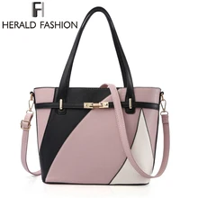 Herald, модные роскошные сумки, женские сумки, дизайнерская сумка через плечо для женщин, сумки на плечо, Большая вместительная сумка из искусственной кожи, сумка-тоут