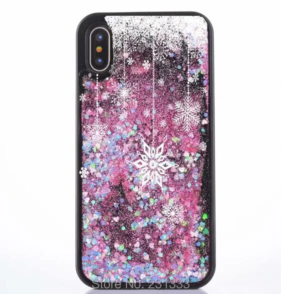 C ku 3D жидкий зыбучий песок Блестящий Мягкий ТПУ чехол для Iphone X XS MAX XR 8 7 PLUS 6 6S I6