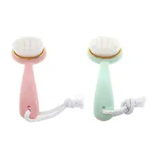 Fibre Soft Facial Brush Deep Pore Cleansing Brush Nylon Face Washing Brush with Long Handle Fibre Soft Facial Brush Deep Pore Cleansing Brush Nylon Face Washing Brush with Long Handle