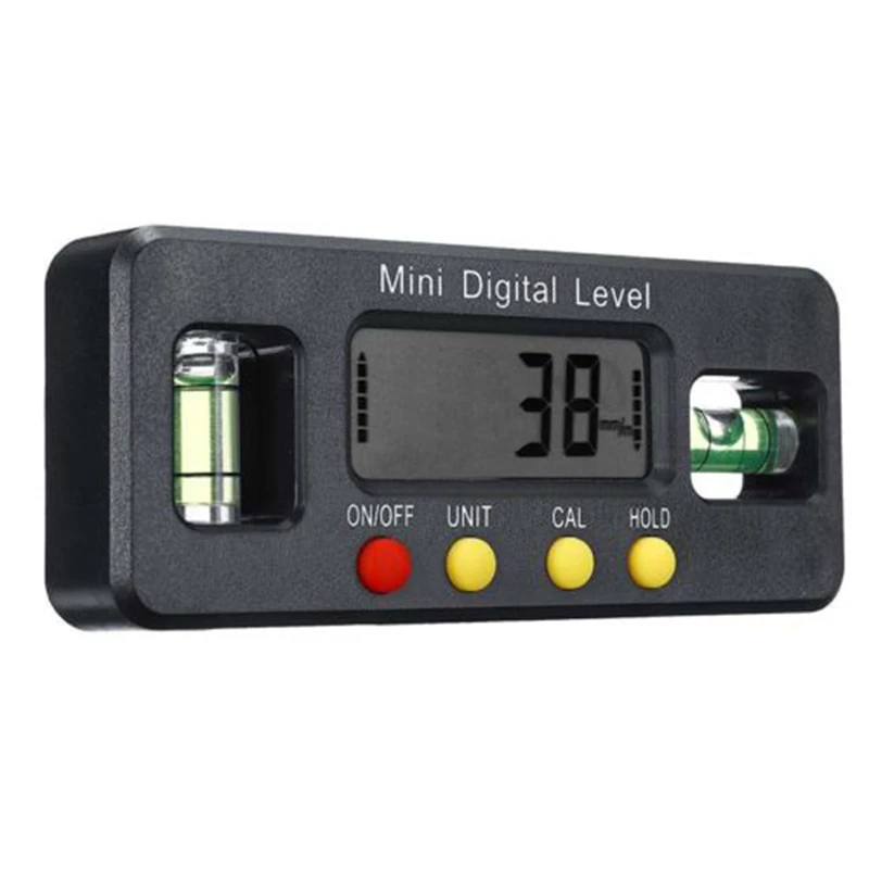 

1pc Electronic Spirit Level Digital Angle Finder Meter Protractor Gauge 4x90 degree