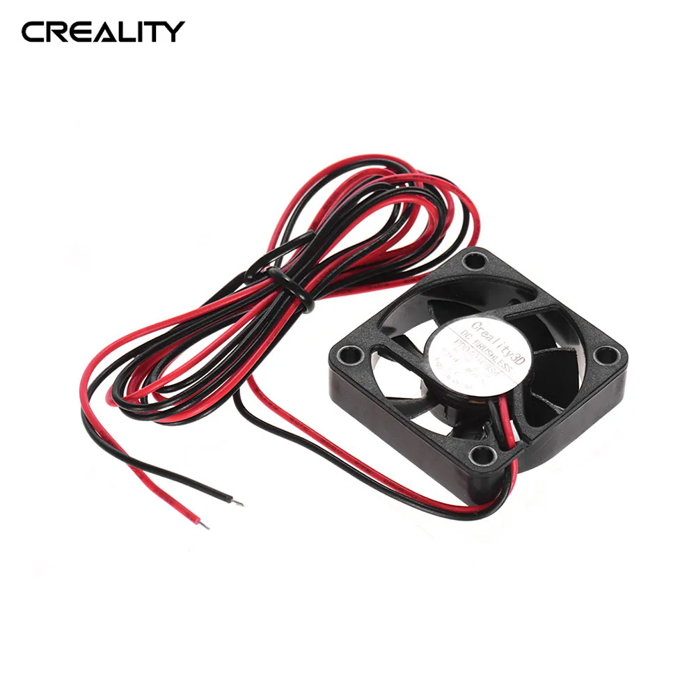 

Creality 3D 4010 Brushless Cooling Fan 40 * 40 * 10mm 24V DC with Ball Bearing for Ender 3 3D Printer Extruder