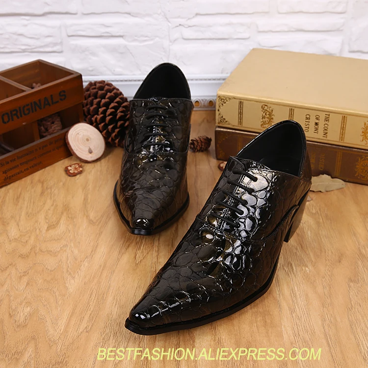 

British fashion stylist pointed high-grade leather shoes lace up fashion groom shoes pointed toe lace up three color oxford