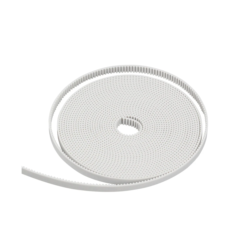 5 متر 10 متر/وحدة PU مع الصلب الأساسية GT2 حزام أبيض وأسود اللون 2GT مؤقت اشتعال 6 ملليمتر العرض 10 متر حزمة ل 3d الطابعة شحن مجاني