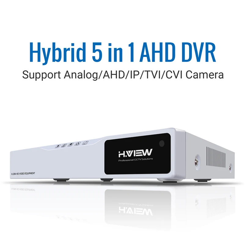 H. View 720P камера видеонаблюдения системы безопасности 1 ТБ HDD CCTV камера система 4CH AHD DVR 4 720P камера безопасности легкий доступ к смартфону