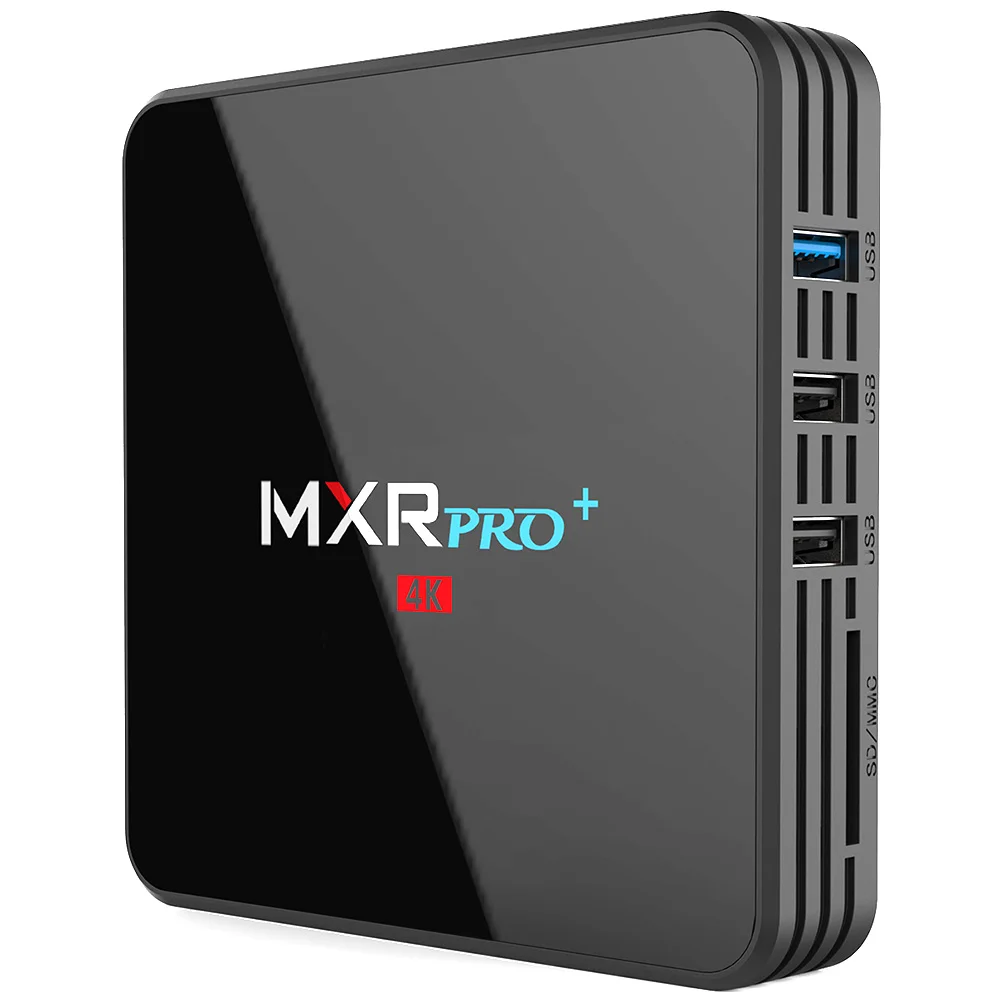 MXR Pro+ Smart TV Box RK3328 quad-core ARM Cortex-A53 4GB RAM 32GB ROM 2.4G+5G WiFi BT4.0 Set Top Box100Mbps 4K VP9 Media Player
