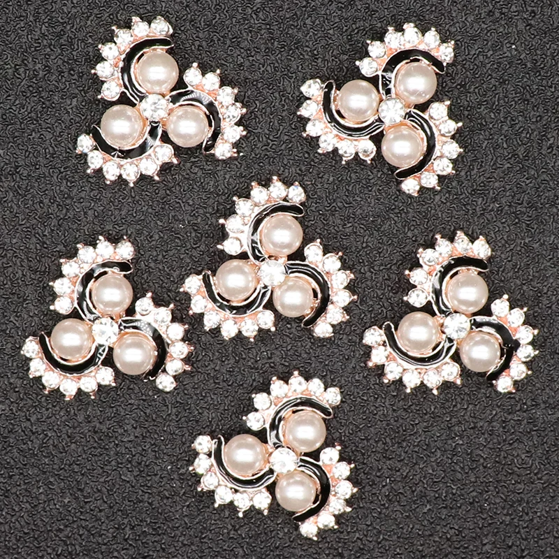 10pcs Rhinestone Buttons For Handbag Accessories Dress Crafts Jewelry Accessories Fancy