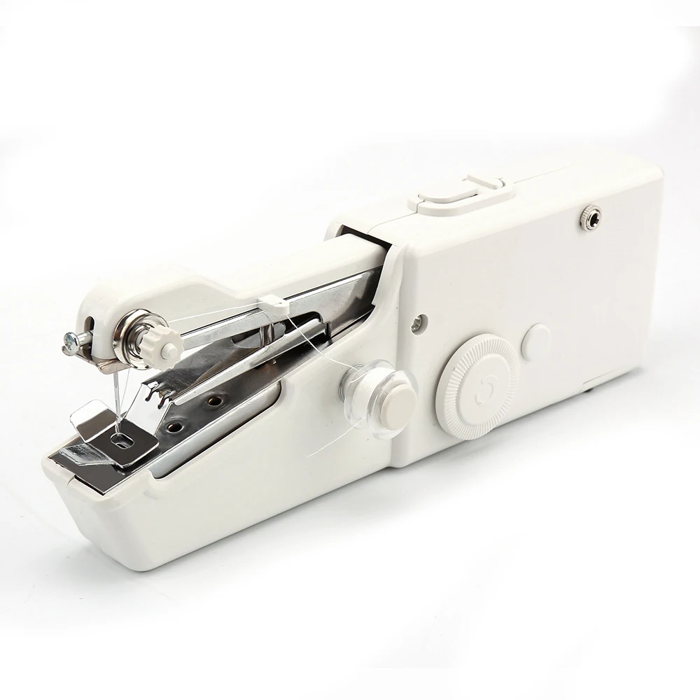 

Household Small Portable Handheld Sewing Machine Quick Stitch Tool With Accessories