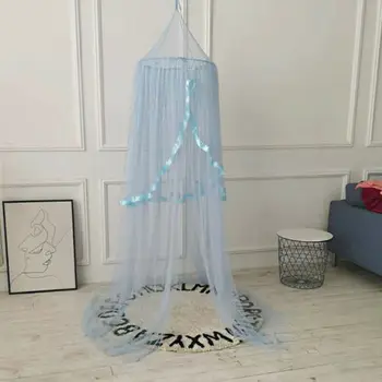 

Kid Baby Girl Bed Canopy Princess Bedcover Nursery Mosquito Net Bedding Dome