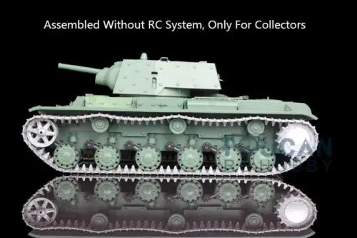 Henglong 1/16 советская KV 1 модель статического металлического бака 3878 W/O основная