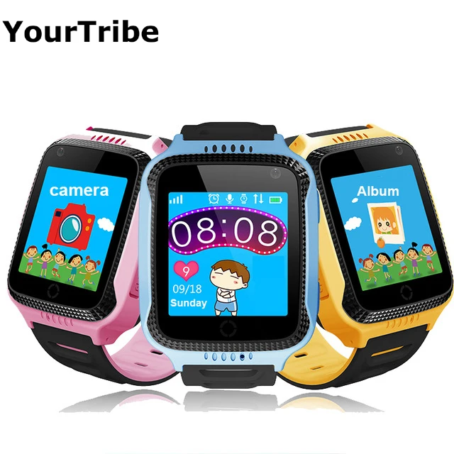 Смарт часы YourTribe Q528 детские наручные SOS GSM локатор трекер безопасные умные с