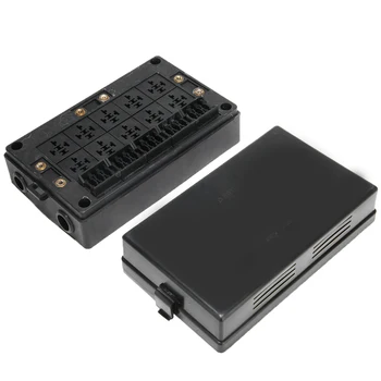 

18 Way Blade Fuse Holder Relay Socket Box Block Circuit Protector Terminals Car Auto Replacement Part For Car Truck Boat