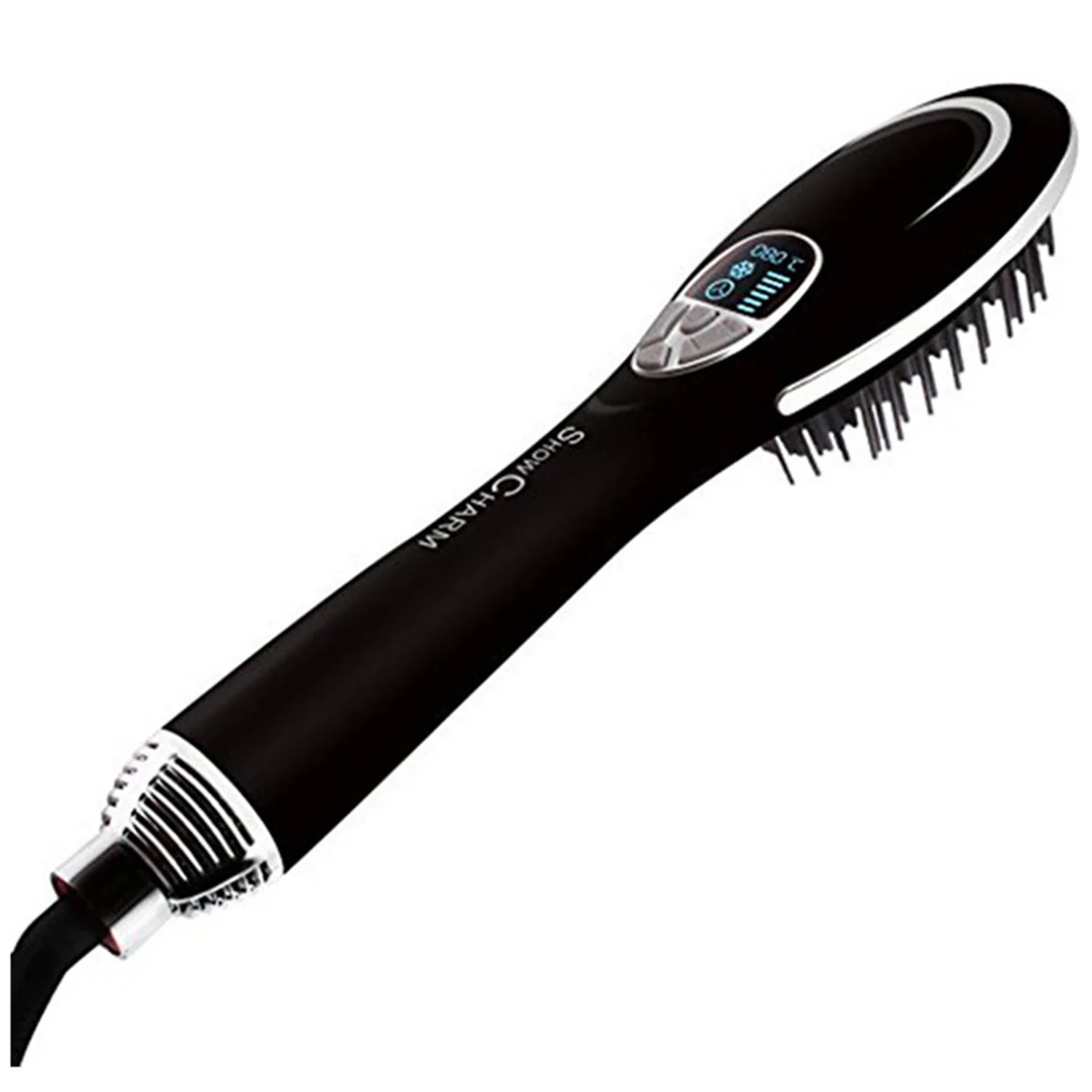 

SHOWCHARM Dry Hair Comb Electric Ionic Steam Styler Wet To Dry Hair straighteners Brush Comb Healthy Hair Dry Water Ion lock W