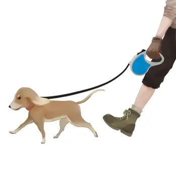 

3m Automatic Retractable Retractor Small Dog Chain Leash Cute Fish Design With Adjustable Strip For Pets Dogs Traction Rope