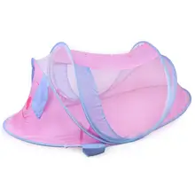 Летние детские кроватки плетения Детские противомоскитная для кровати колыбель с защитой от насекомых чистая Складная постельное белье для новорожденных малышей защитная сетка москитная сетка