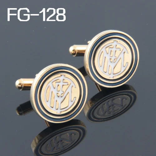 

Fashion Cufflinks FREE SHIPPING:High Quality Cufflinks For Men FIGURE 2017Cuff Links Football Team Logo Wholesales