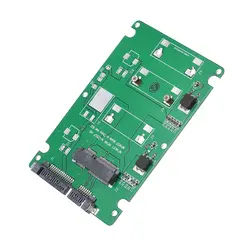 MSATA-SATA Корпус mSATA до 2,5 SATA адаптер SSD жесткий диск конвертер SATA 3,0 карты с случае