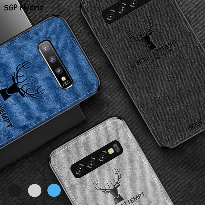 Тканевый чехол S10e для Samsung Galaxy s10 e s9 s8 a6 a8 plus j4 j6 2018 note 9 8 s7 edge j3 j5 j7 2017 силиконовый