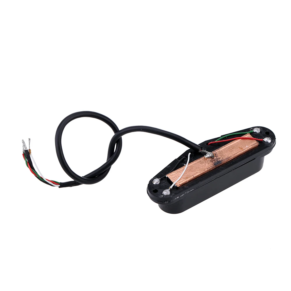 Электрогитара пикап Двойной Горячий рельс одна катушка Humbucker Пикап 4 провода для