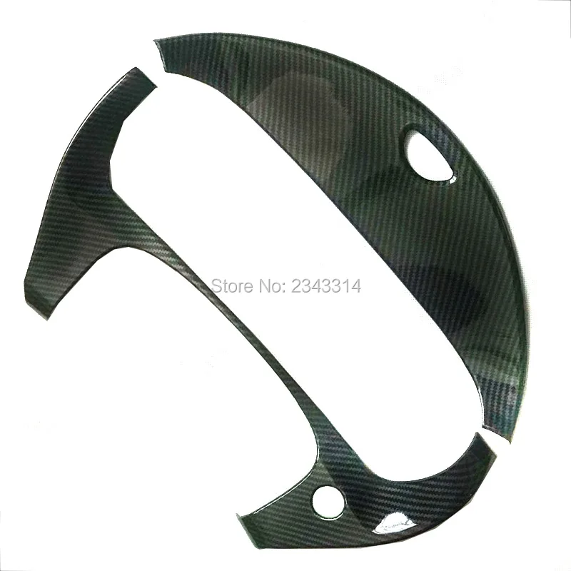 

For Jaguar XE XEL 2017 2018 ABS LHD Inner Instrument Gauge Panel Cover Trim Frame Molding Garnish Surround Car Styling Accessory