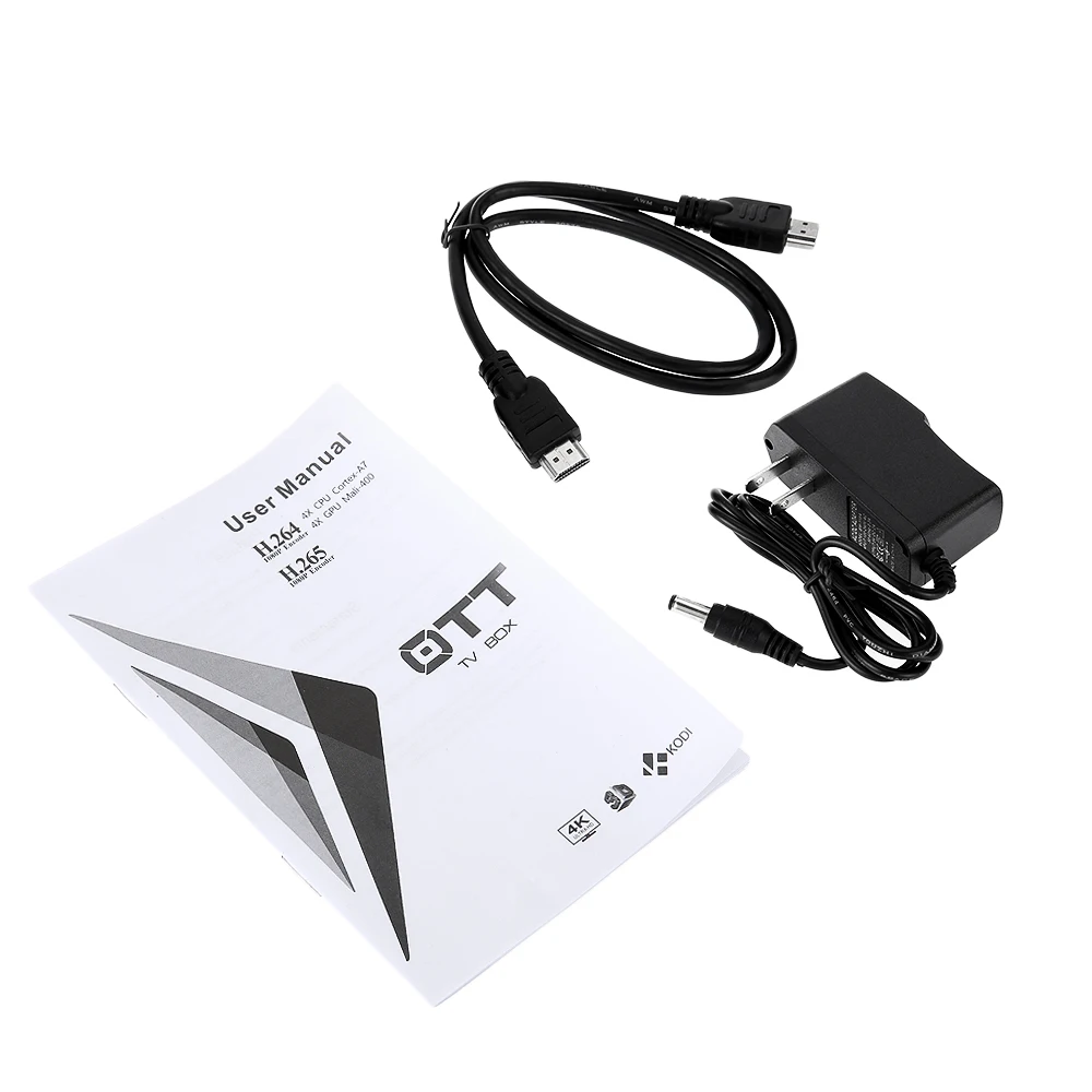 ТВ приставка SCISHION V88 Rockchip 3229 четырехъядерный процессор 4K H.265 1 ГБ DDR3 RAM 8 eMMC ROM мини