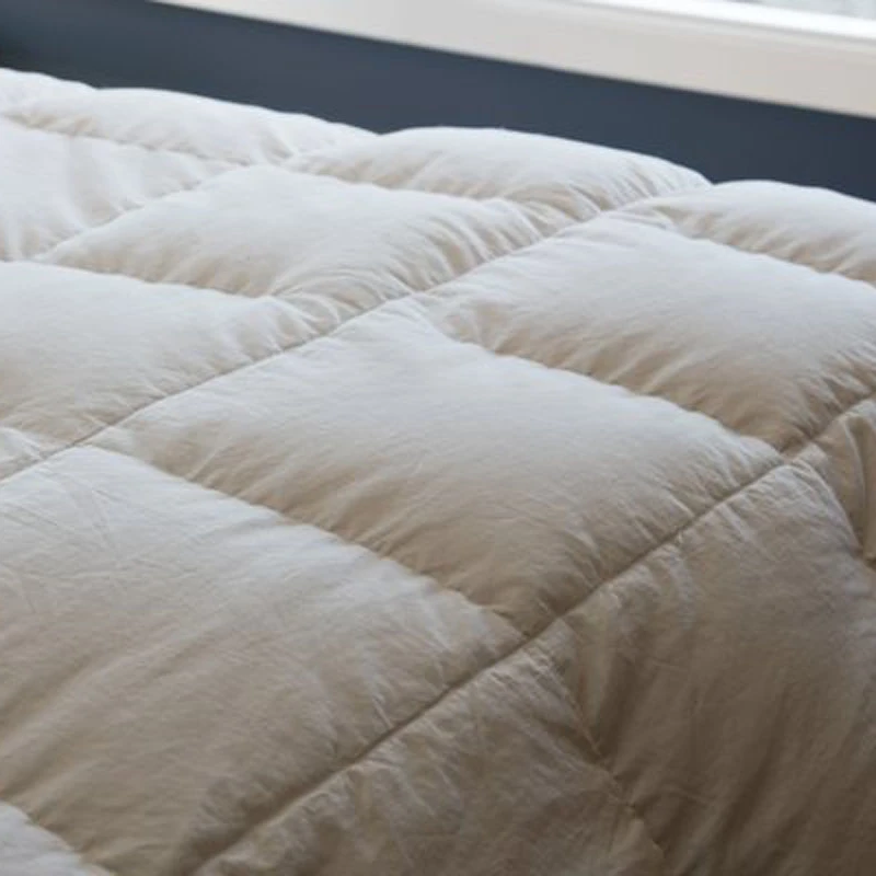 JS Comforts Premium aloe Vera White Down Comforter Egyptian Cotton