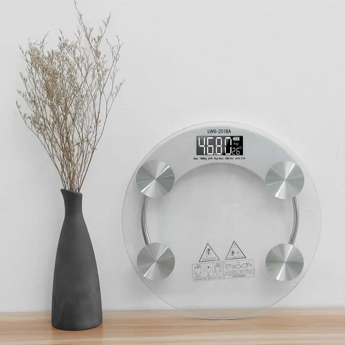 Billig Gehärtetem Glas Electroni Digitale Körper Waagen 180KG Bad Gym Smart Waagen LCD Display Körper Wiegen Digital Waage