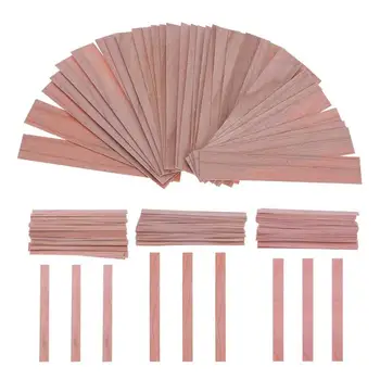 

50Pcs Wooden Candles Core for Candles Soy or Palm Wax Candle Making Supplies DIY Candle Making Pick
