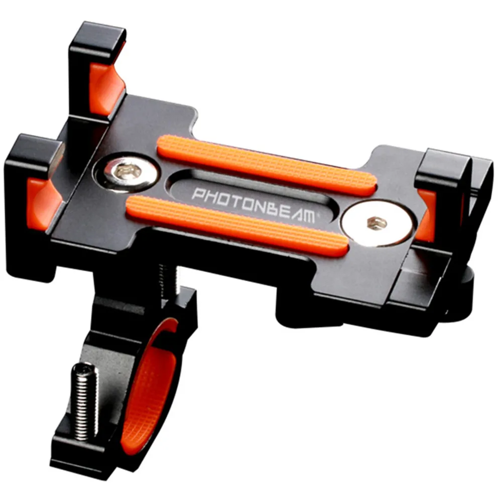 

LEADBIKE LD32 Aluminum Alloy Bicycle Phone Holder Adjustable Bike Phone Stand Mount 90 Degree Rotating Riding Bracket
