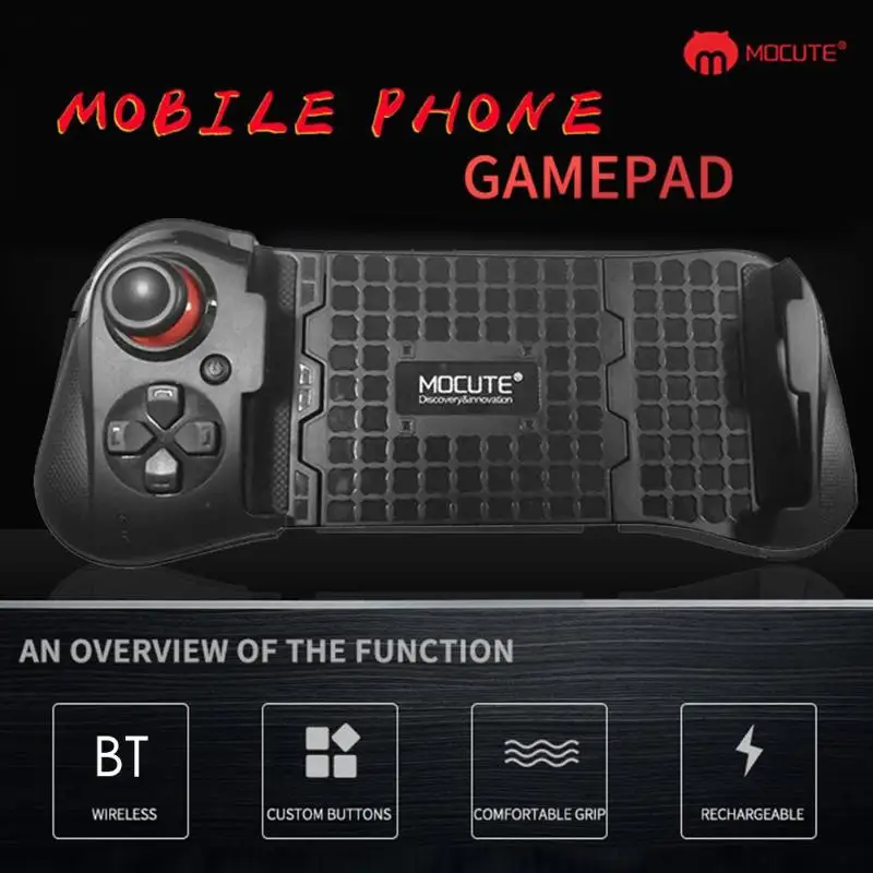 MOCUTE 058 беспроводной игровой контроллер VR Телескопический Bluetooth выдвижной