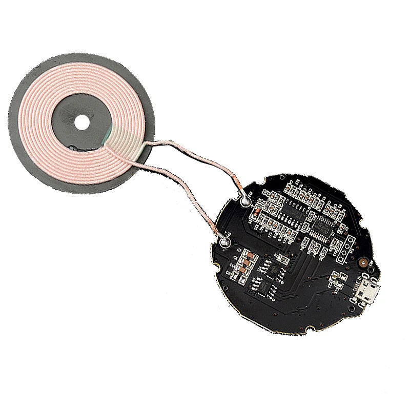 

5pcs/lot Qi Wireless Module Transmitter 10W DIY PCBA Circuit Board Coil Battery Charger for iPhone X 8 Plus Samsung S9 S8 fast