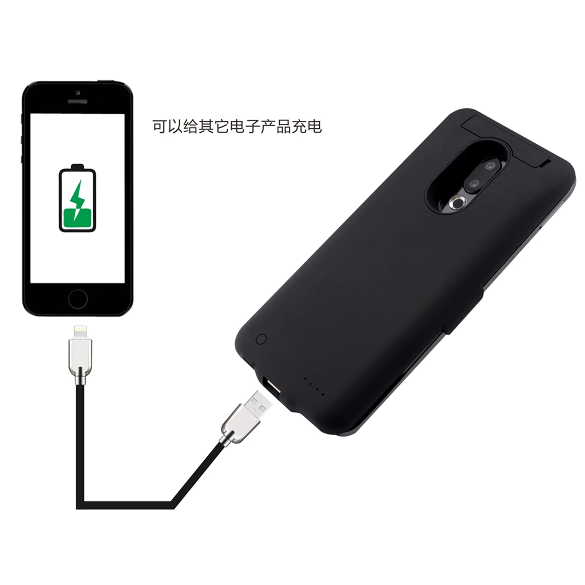 Чехол для Meizu 16 6500 мА/ч внешний резервный аккумулятор зарядное устройство чехол