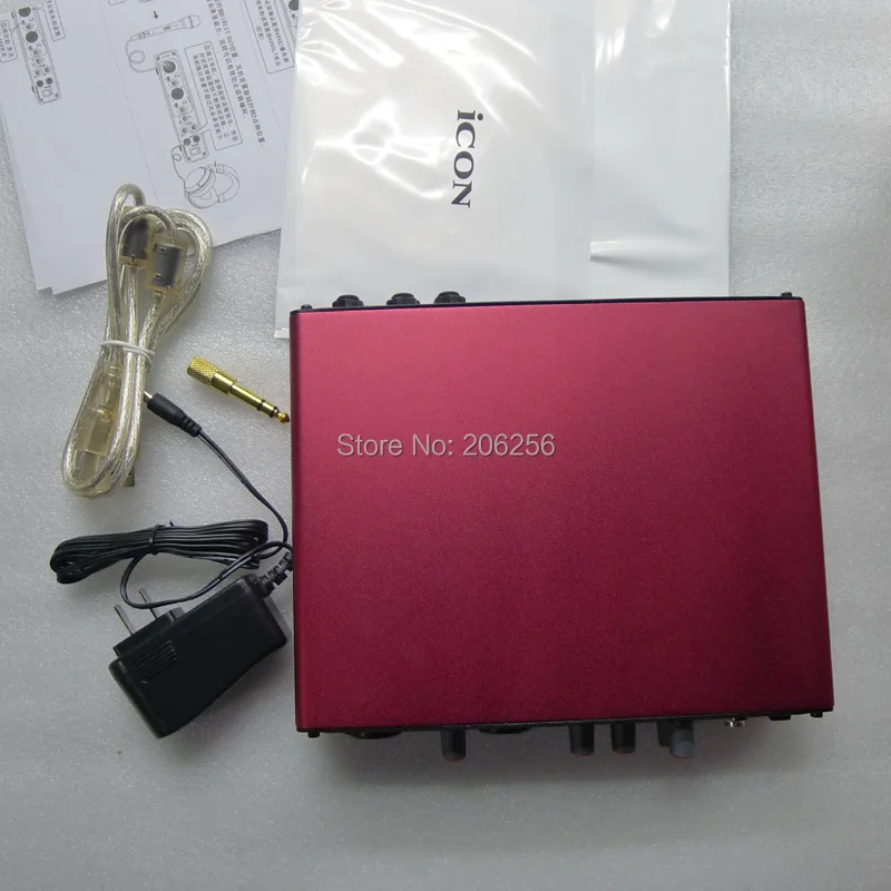 

NEW Promotional ICON Utrack Pro USB audio interface Sound card 4-In/4-Out USB Recording Interface with MIDI& S/PDIF I/O