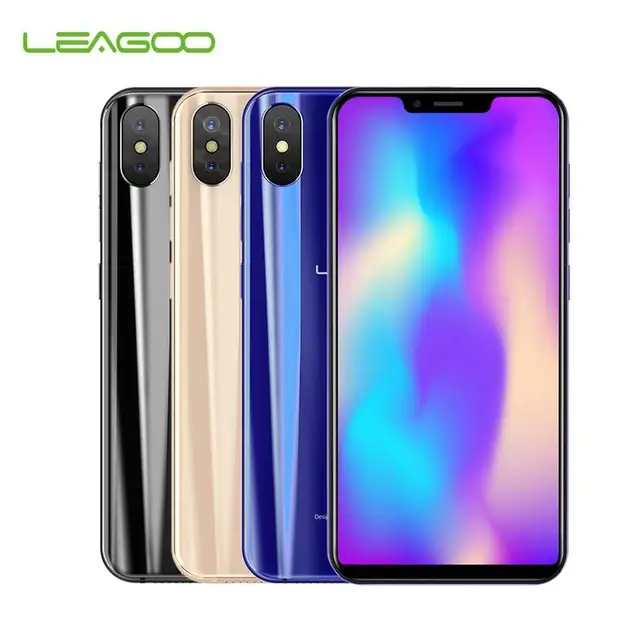 Best Price LEAGOO S9 5.85" HD + IPS 19:9 screen RAM 4GB ROM 32GB Android 8.1 MT6750 Octa Core 13MP Dual Rear Camera 3300mAh 4G Mobile Phone