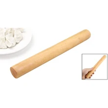 Деревянная мука тесто Скалка роликовая палка 9,2 дюймов Длина цвет древесины