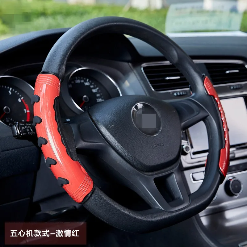 

1set New car booster ball steering wheel cover top grade summer and winter seasons universal anti-slip handle For Mercedes-Benz