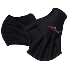 Неопреновые веб-ноги дизайн пара дайвинг перчатки серфинг плавники для плавания обучение без пальцев перчатки для дайвинга