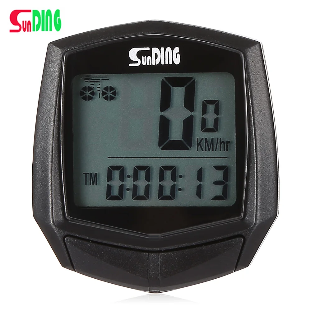 

SunDing SD - 581A Wired Bike Computer Bicycle Accurate Speedometer Lightweight Compact Bicycle Computer For Outdoor Cycling