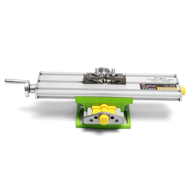 6330 Mini Multifunctional Worktable XY 2 Axis Cross Slide Mini Precision Milling Machine Bench Drill Vise 6330 Fixture
