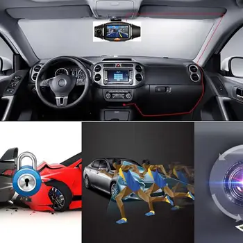 2,7 дюймов 1080 P HD Автомобильный dvr GPS и двойная камера ночное видение двойной объектив dvr регистраторы автомобиля товары теле и видеонаблюдени...