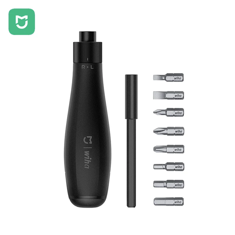 Original Xiaomi Mijia Wiha 8 en 1 destornillador conjunto hogar tornillo conductor de la herramienta de reparación