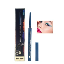 Макияж гель подводка для глаз автоматический водонепроницаемый макияж Черный подводка для глаз длительный натуральная подводка для глаз карандаш мерцающий 8 цветов