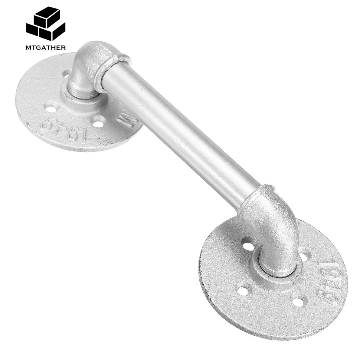 

MTGATHER 15cm Length Loft Pipe Drawer Door Knobs Handles Iron Retro Industrial antique Barn Gate Pull
