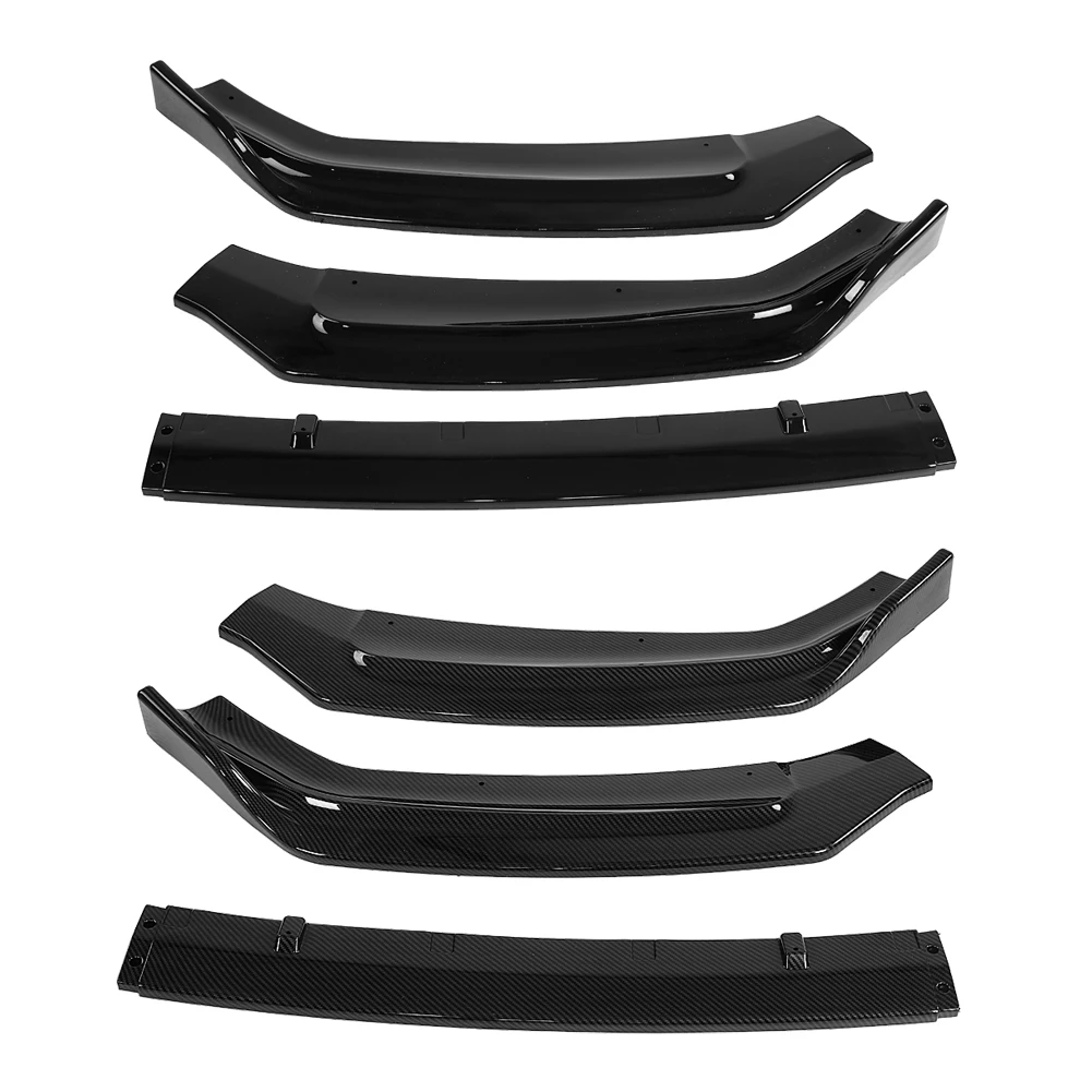 

Car Front Bumper Canard Lip Splitter Body Shovels for Audi A5 S-Line B9 2017-2018 Car styling Cover New arrives