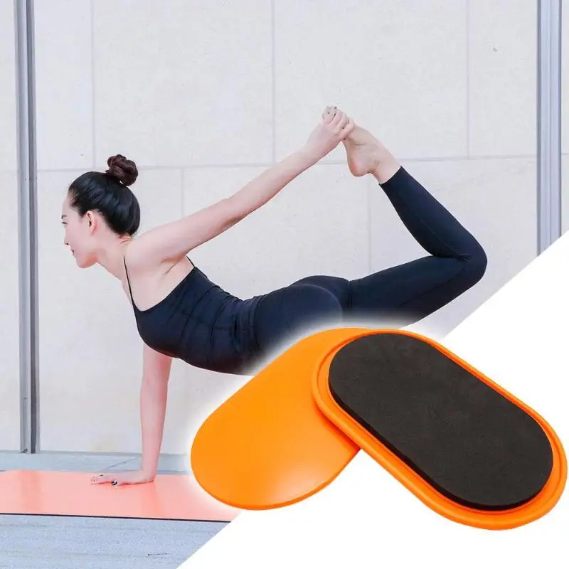 

2pcs Gliding Discs Slider Fitness Yoga Gym Abdominal Core Disc Exercise Sliding Plate for Training Exercise Equipment Accessory