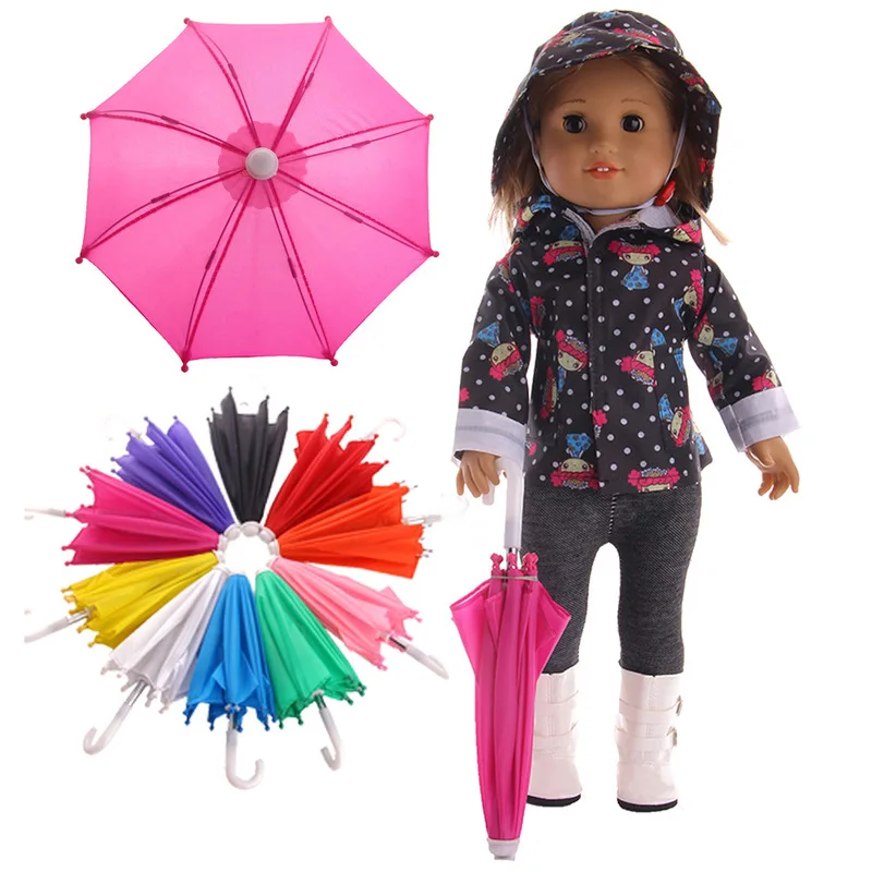 Детские игрушки 45 см 18 дюймов американские Аксессуары для кукол зонтик Bjd|Куклы| |