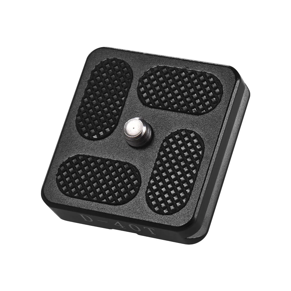 

Aluminum Alloy Quick Release Plate D-40T QR Plate 40*38mm Size with 1/4" Screw for Arca Swiss Benro Monopod Tripod Ball Head